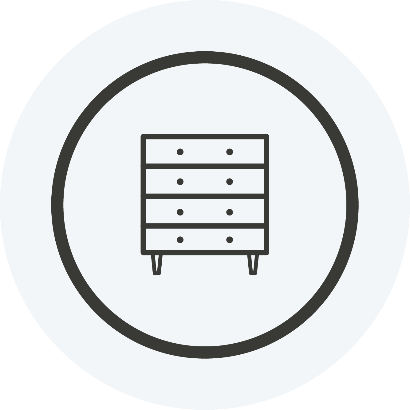 Комоды с 4 ящиками