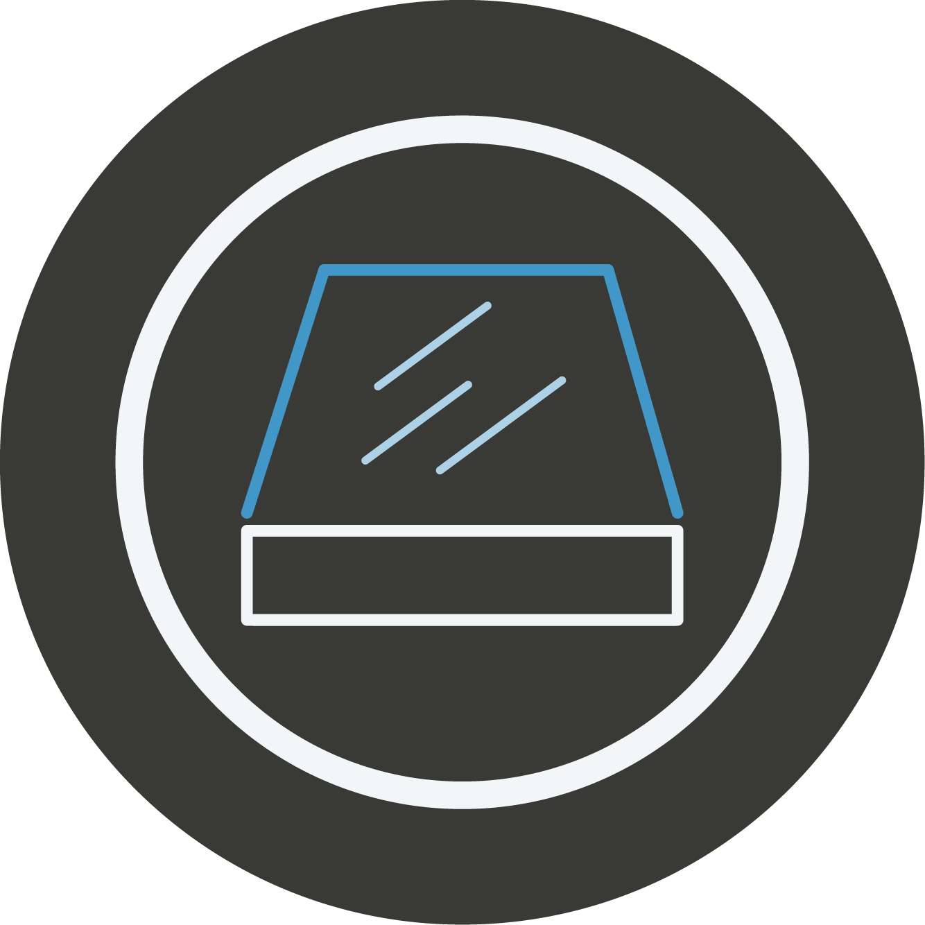 Стеклянная поверхность