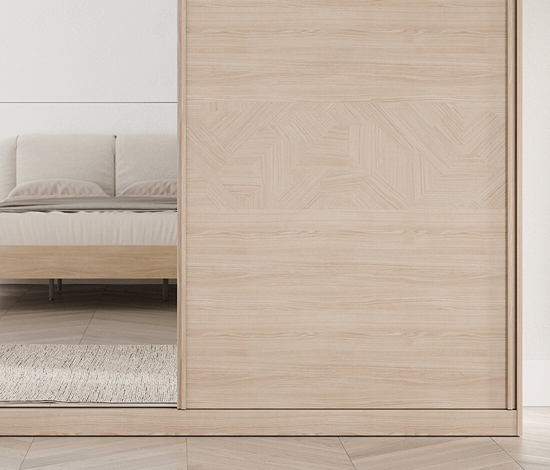 Terra Light Oak Wardrobe