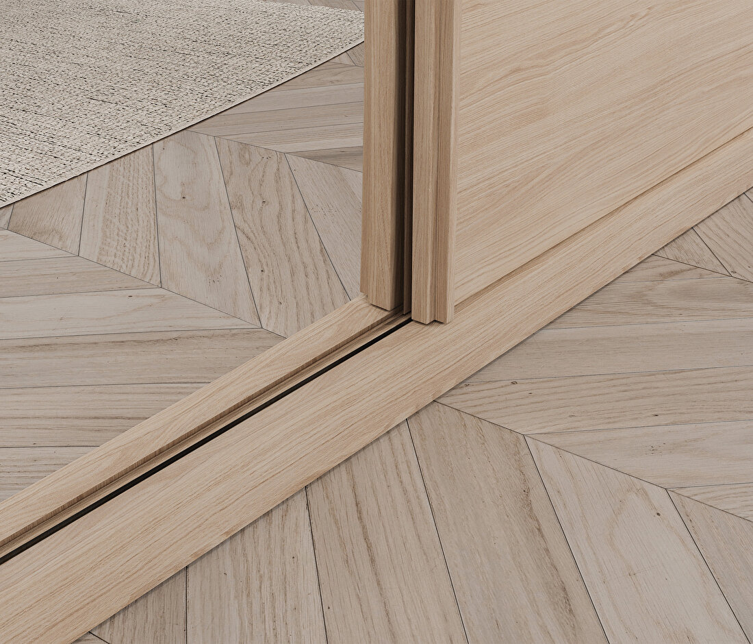 Terra Light Oak Wardrobe