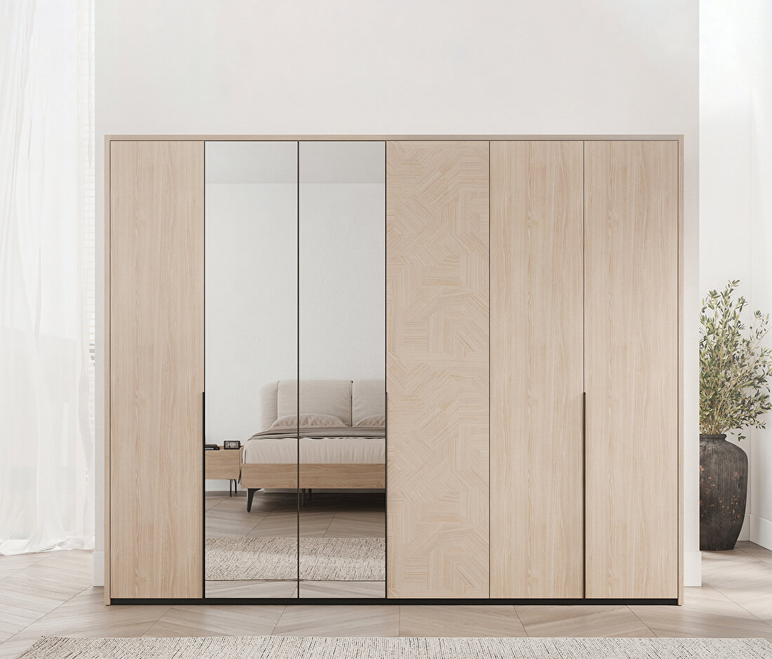 Terra Light Oak Wardrobe