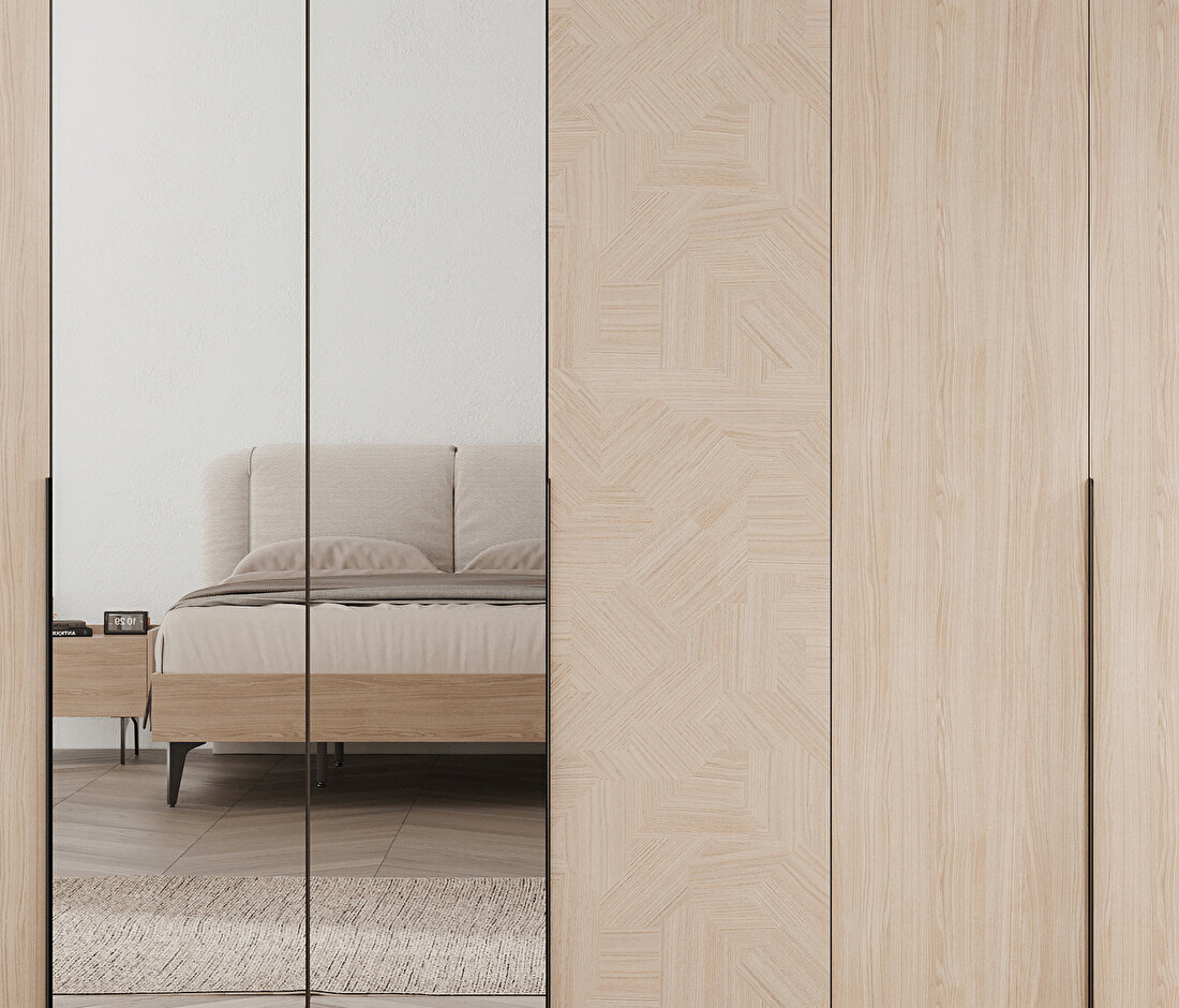 Terra Light Oak Wardrobe