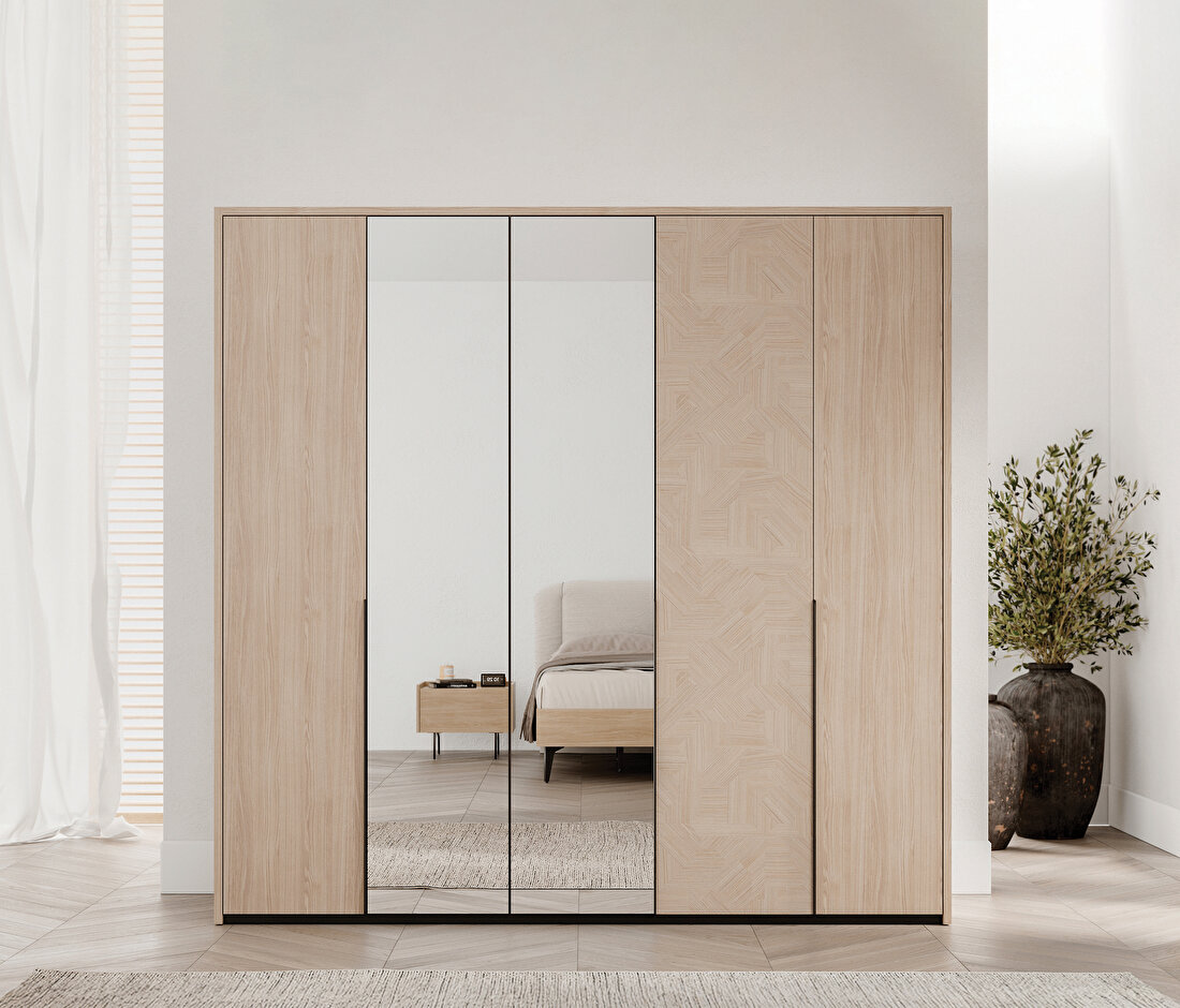 Terra Light Oak Wardrobe
