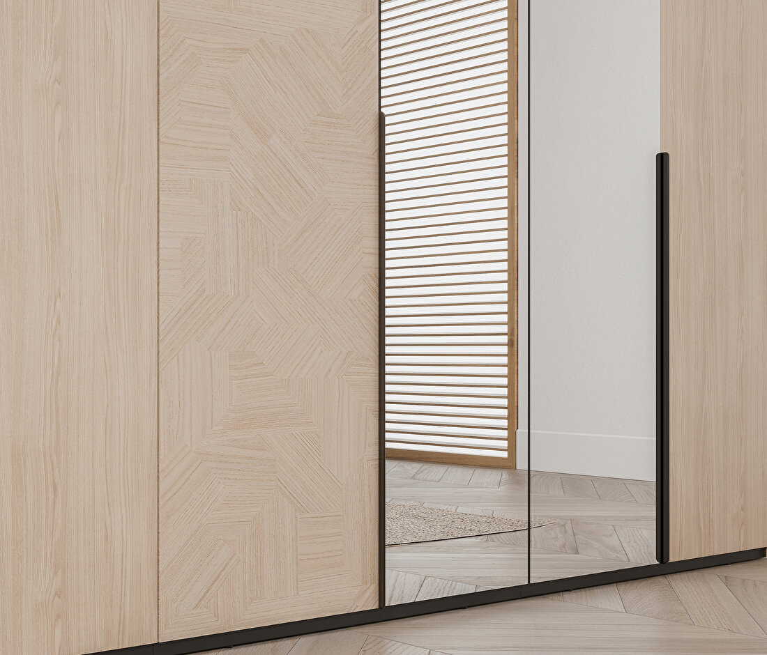 Terra Light Oak Wardrobe