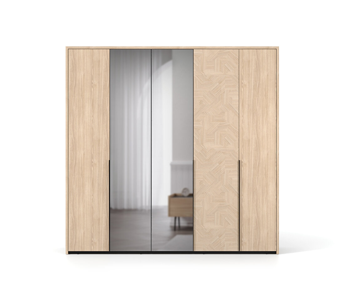 Terra Light Oak Wardrobe