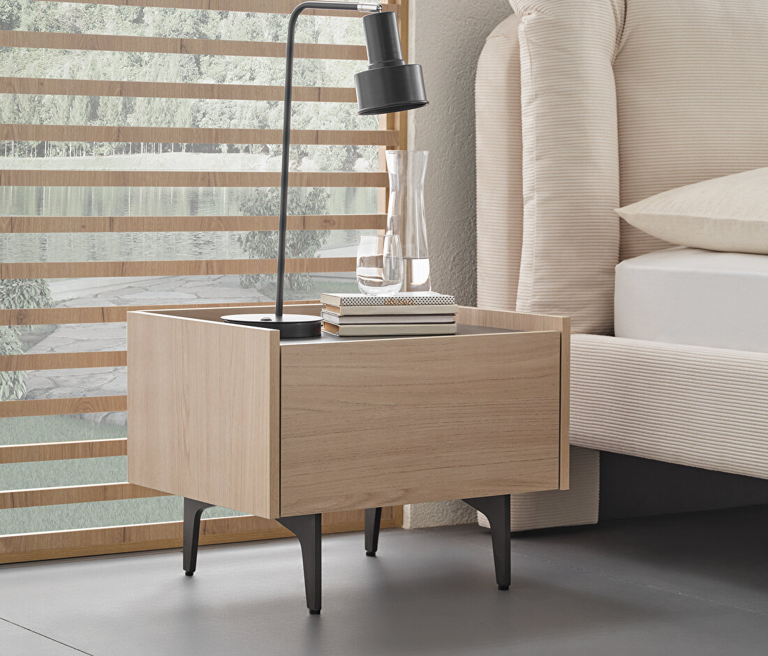 Terra Light Oak Nightstand