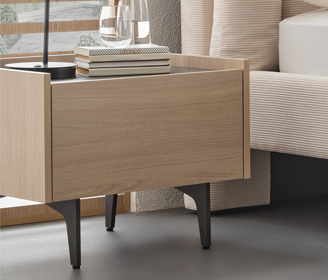 Terra Light Oak Nightstand