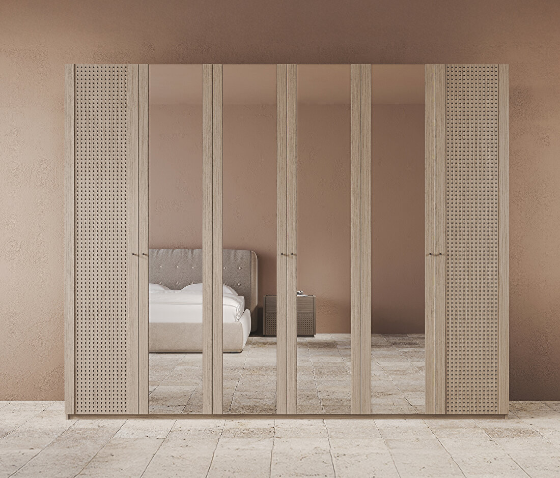 Boston Ash Oak Wardrobe