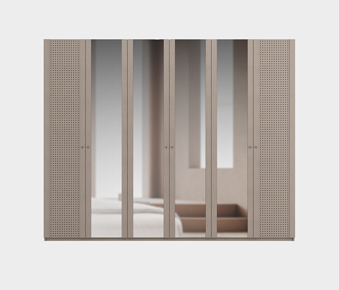 Boston Ash Oak Wardrobe