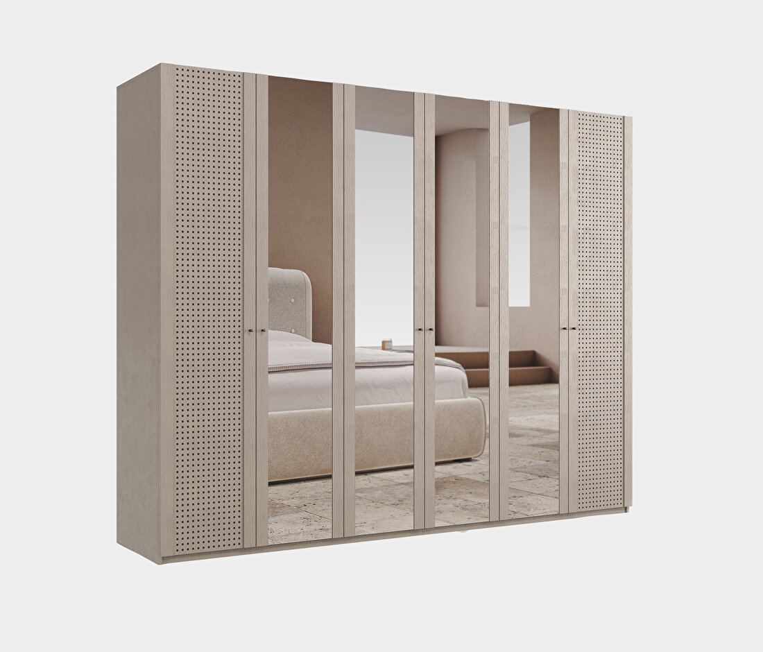 Boston Ash Oak Wardrobe
