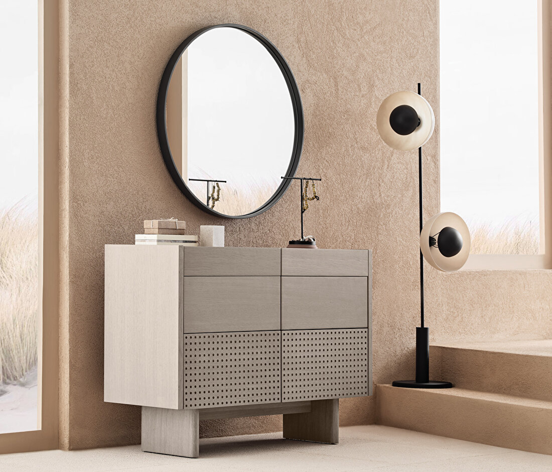 Boston Ash Oak Chest of Drawers