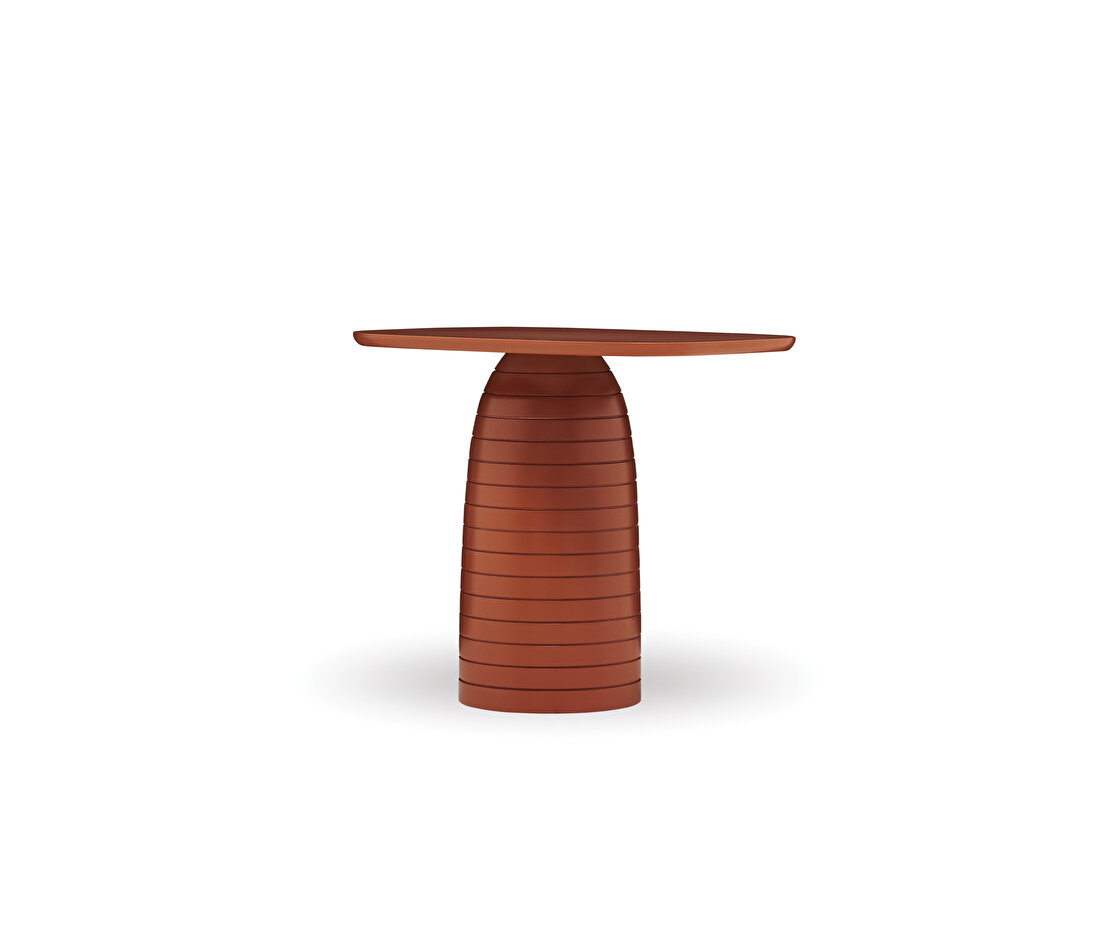 Amalfi Brick Red Side Table