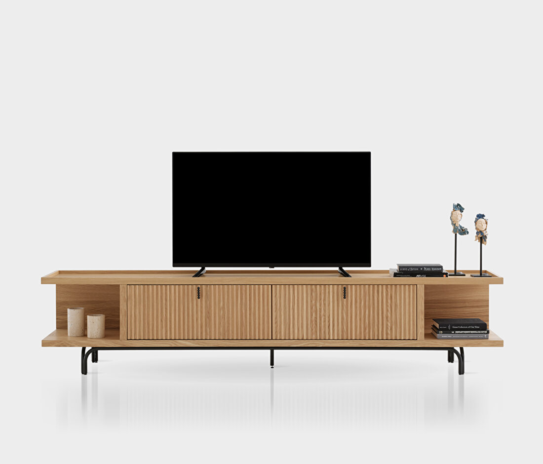 Austin Light Oak TV Stand