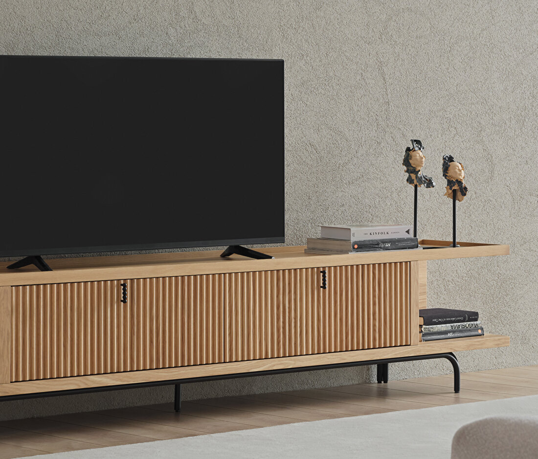 Austin Light Oak TV Stand