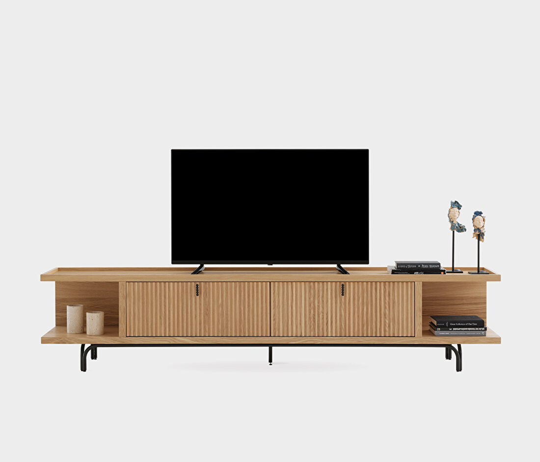 Austin Light Oak TV Stand