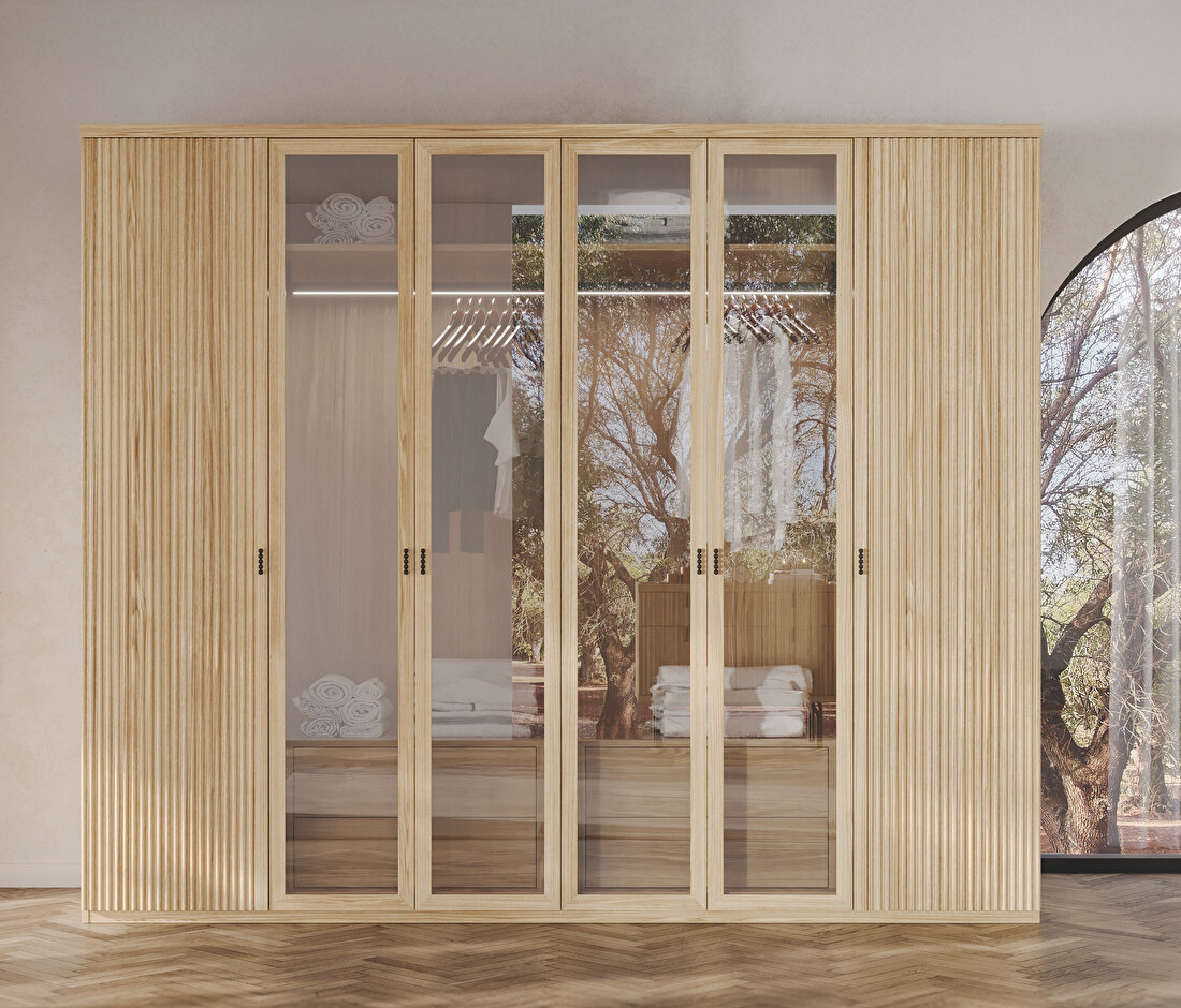 Austin Light Oak Wardrobe