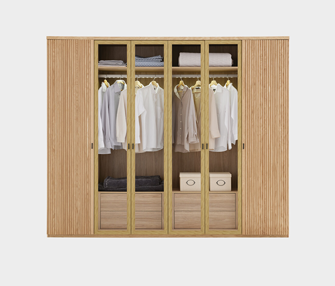 Austin Light Oak Wardrobe