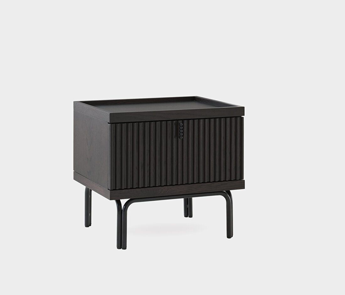 Austin Dark Oak Nightstand 59x54 cm (WxH)