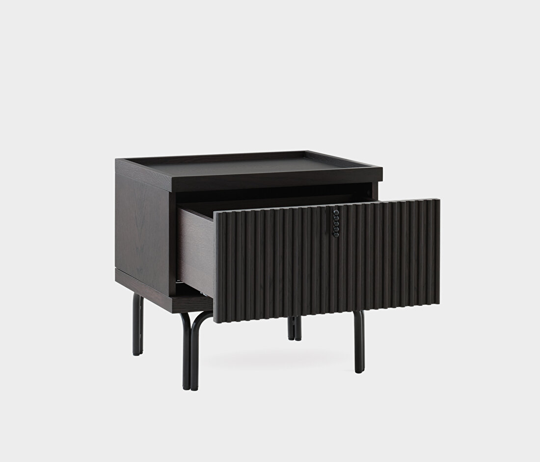 Austin Dark Oak Nightstand 59x54 cm (WxH)