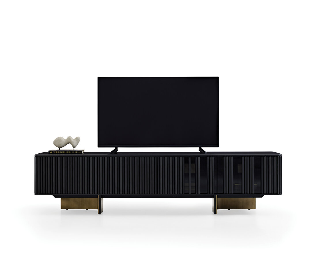 Osaka Black TV Stand