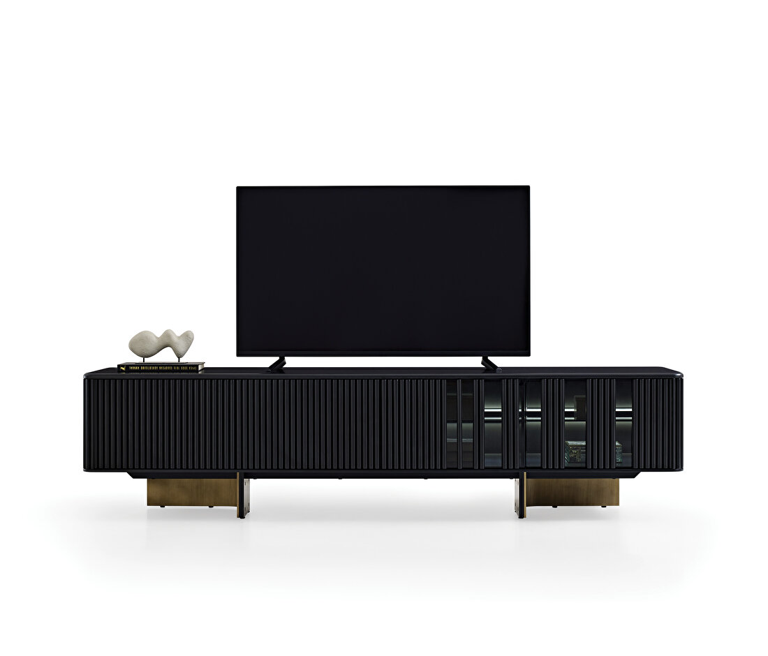 Osaka Black TV Stand