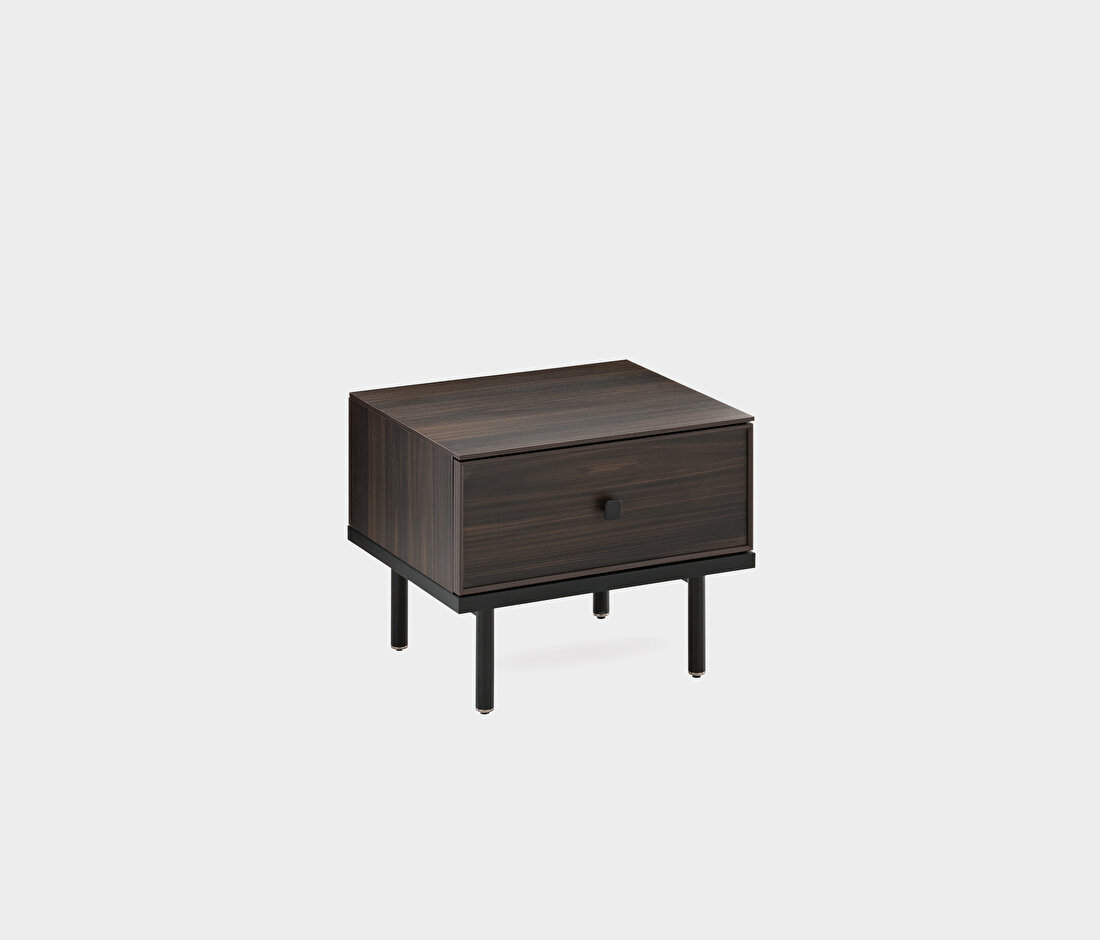 Parma Dark Walnut Nightstand
