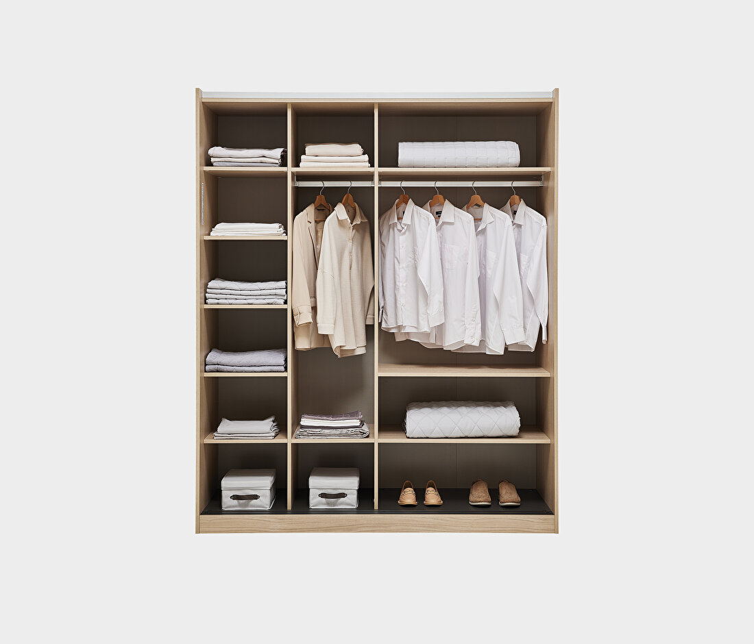 Terra Light Oak Wardrobe