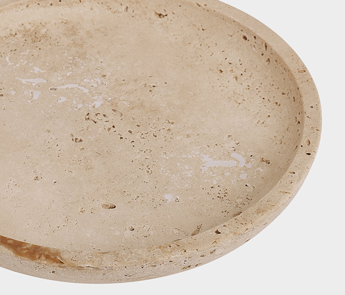 Traverten Big Size Decorative Plates and Bowls