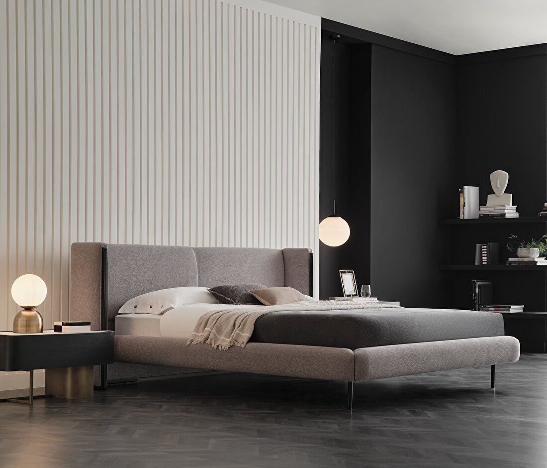 Tunis Bedframe with Headboard(180x200 cm)
