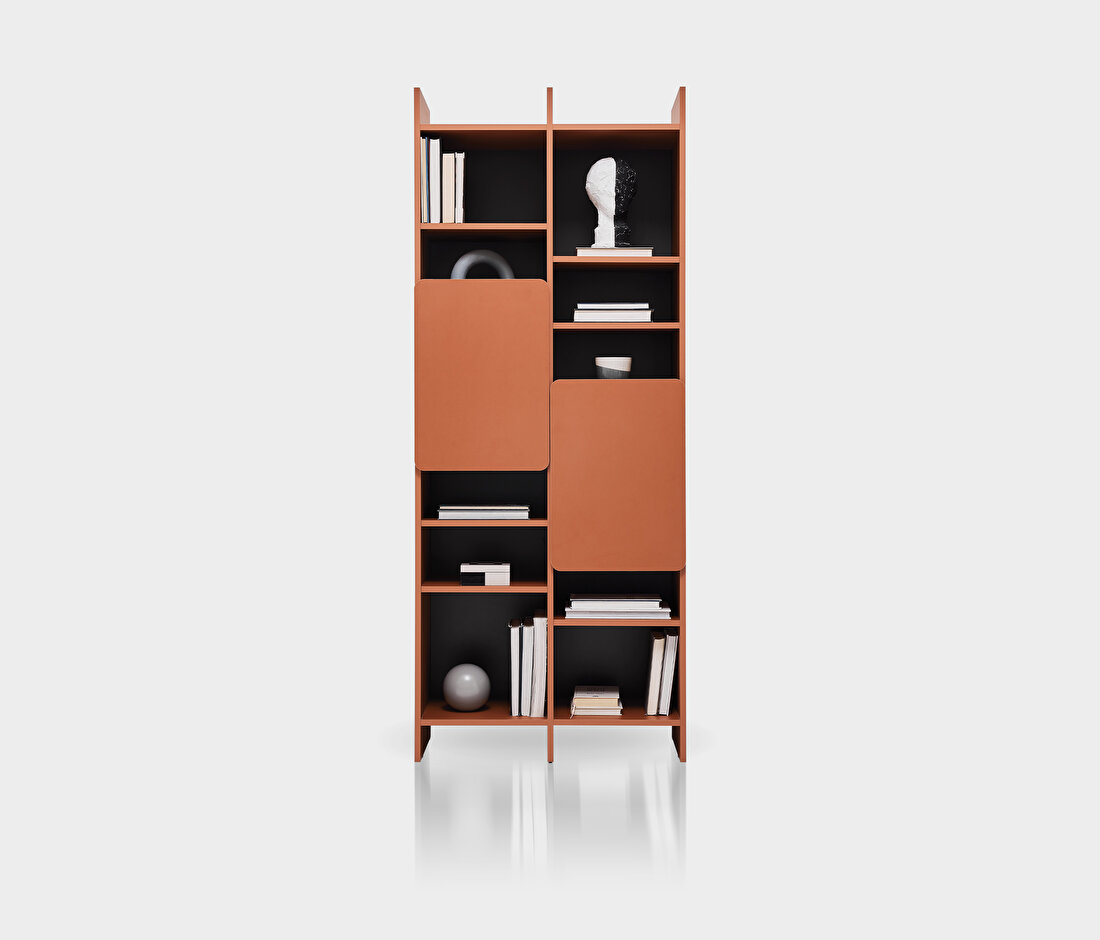 Blend Cinnamon Color Bookcase