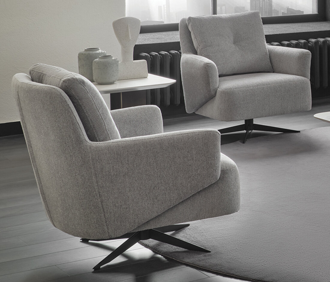 Bold Armchair - Swivel Leg