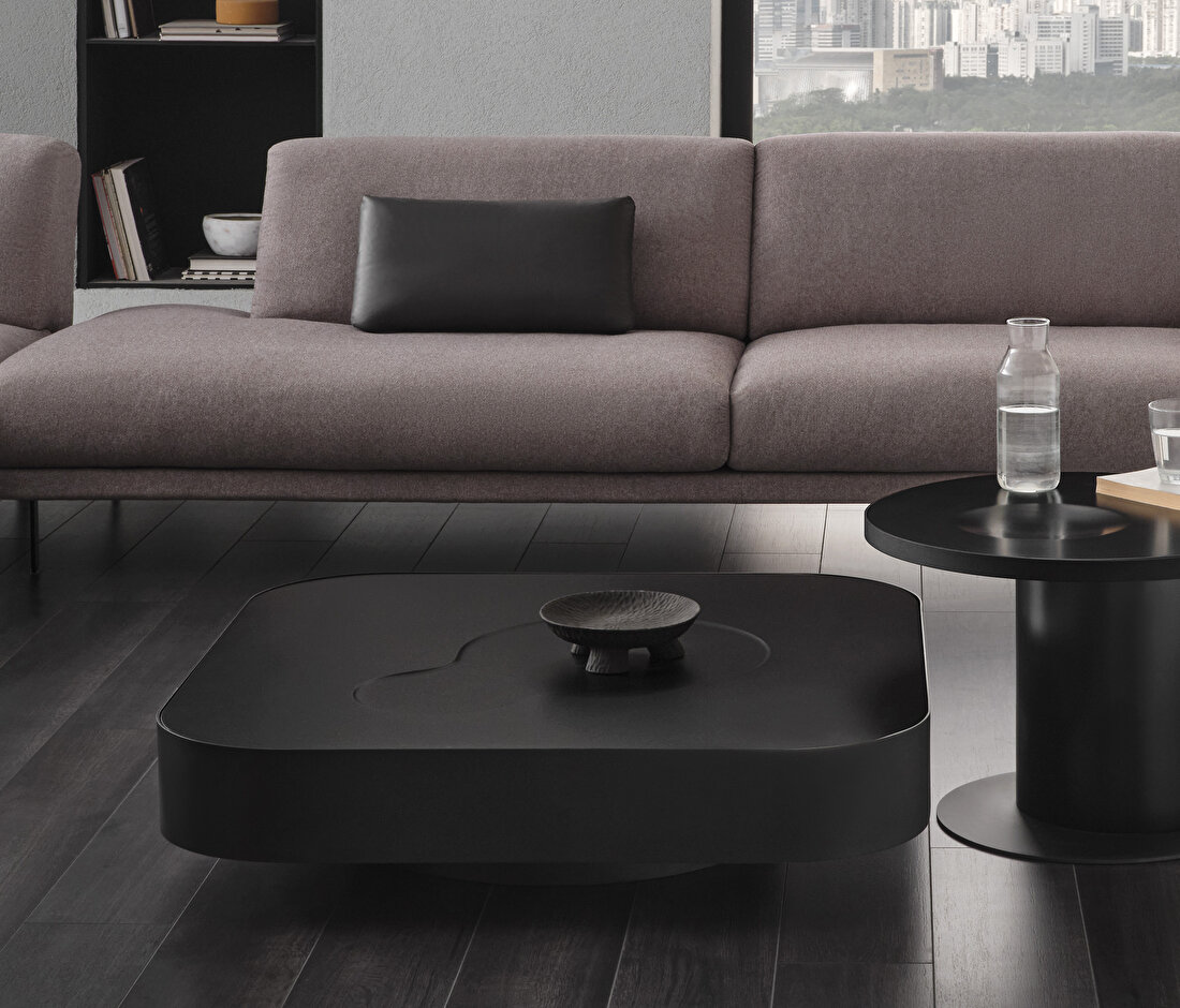 Block Black Coffee Table