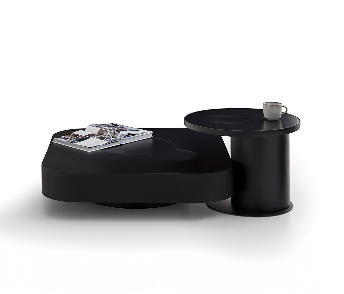 Block Black Coffee Table