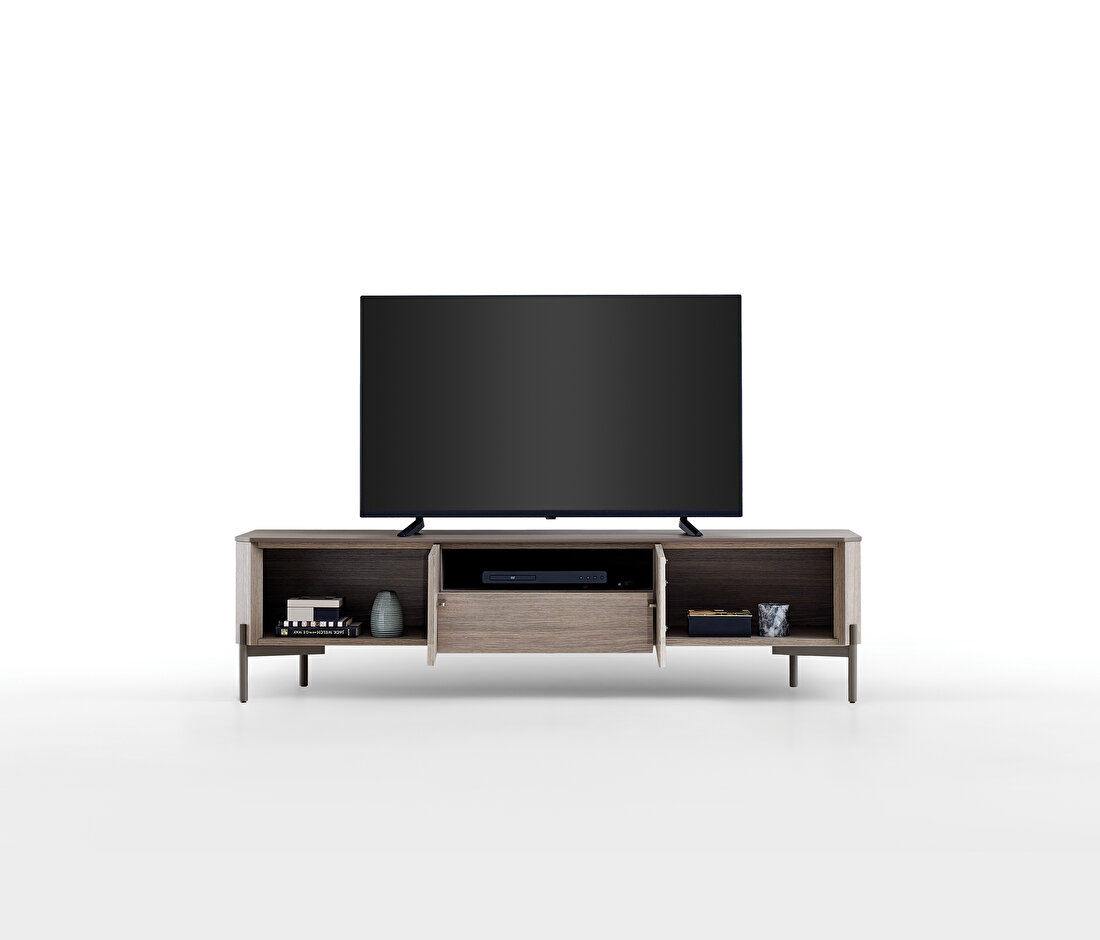 Varena Oak-Taupe TV Stand