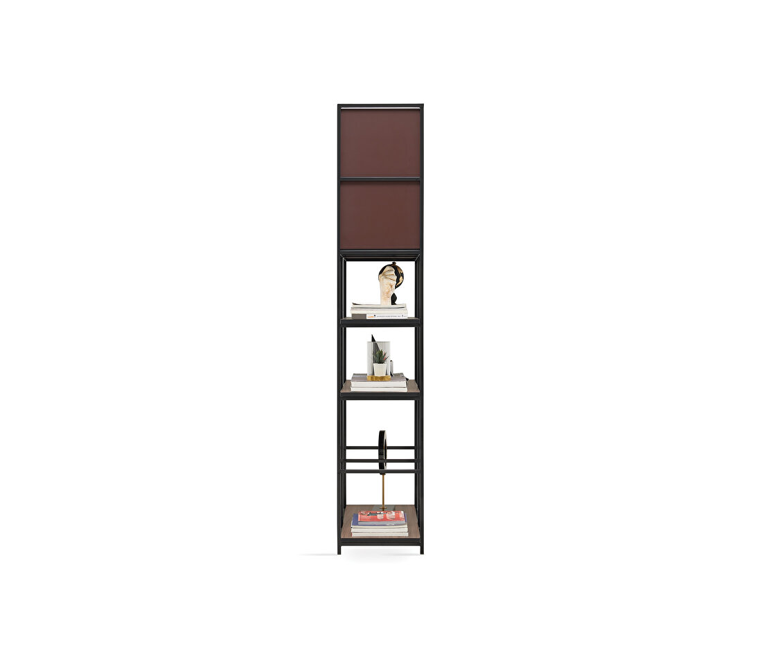 Hampton Burgundy Bookcase