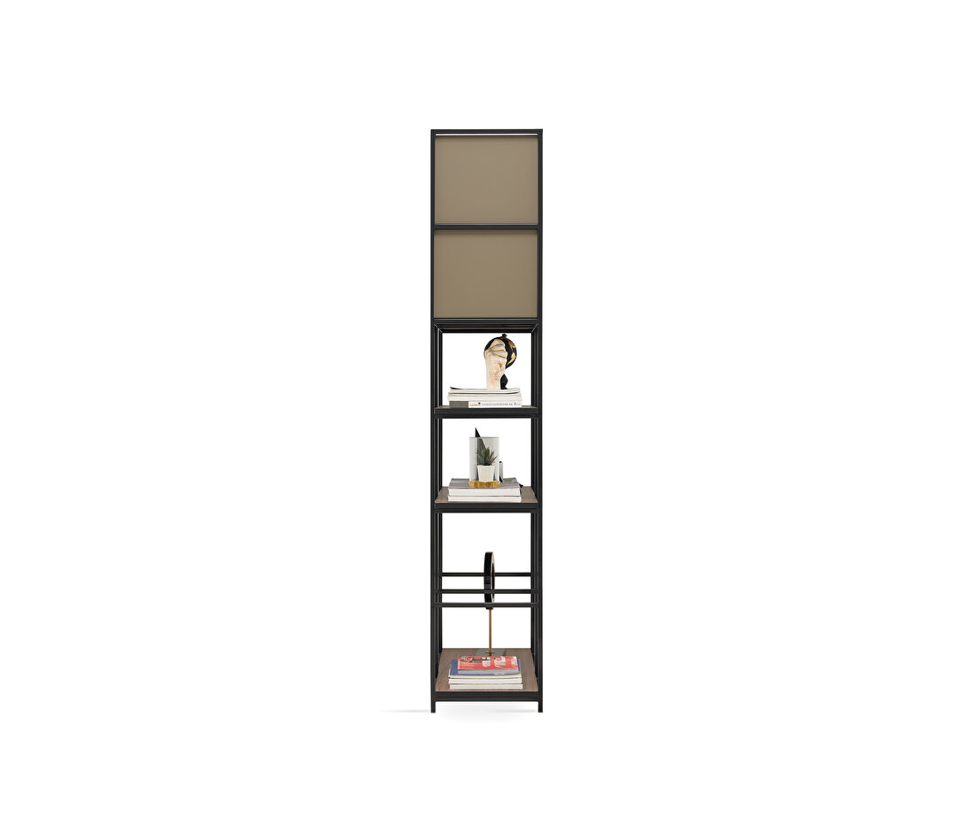 Hampton Taupe Bookcase