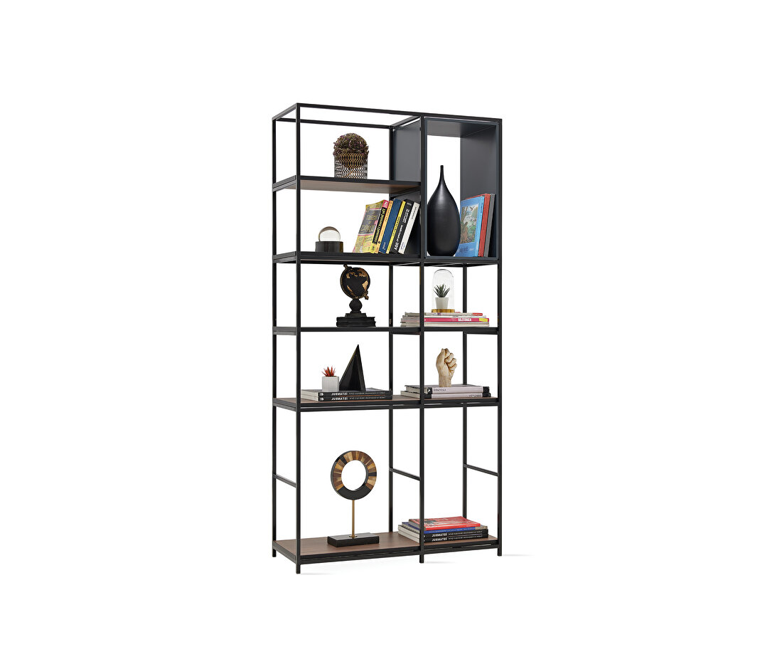 Hampton Anthracite Bookcase
