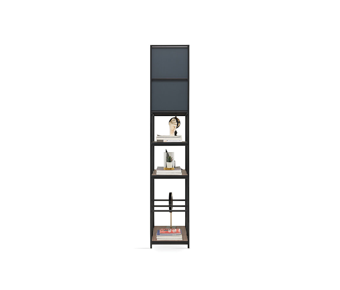 Hampton Anthracite Bookcase