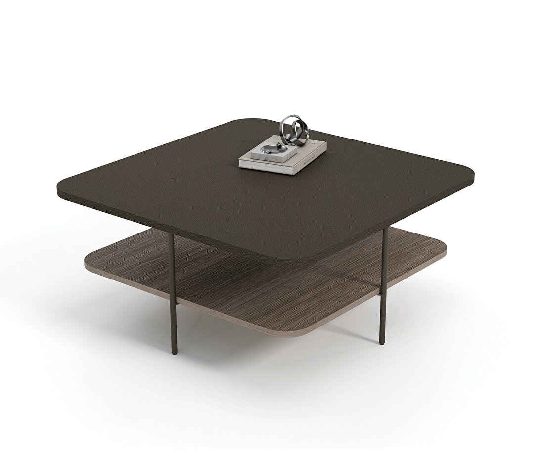 Varena Oak - Taupe Coffee Table