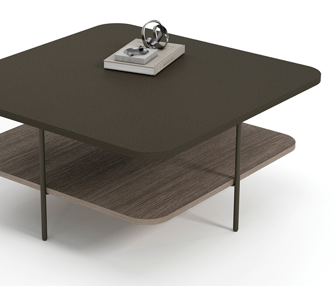 Varena Oak - Taupe Coffee Table