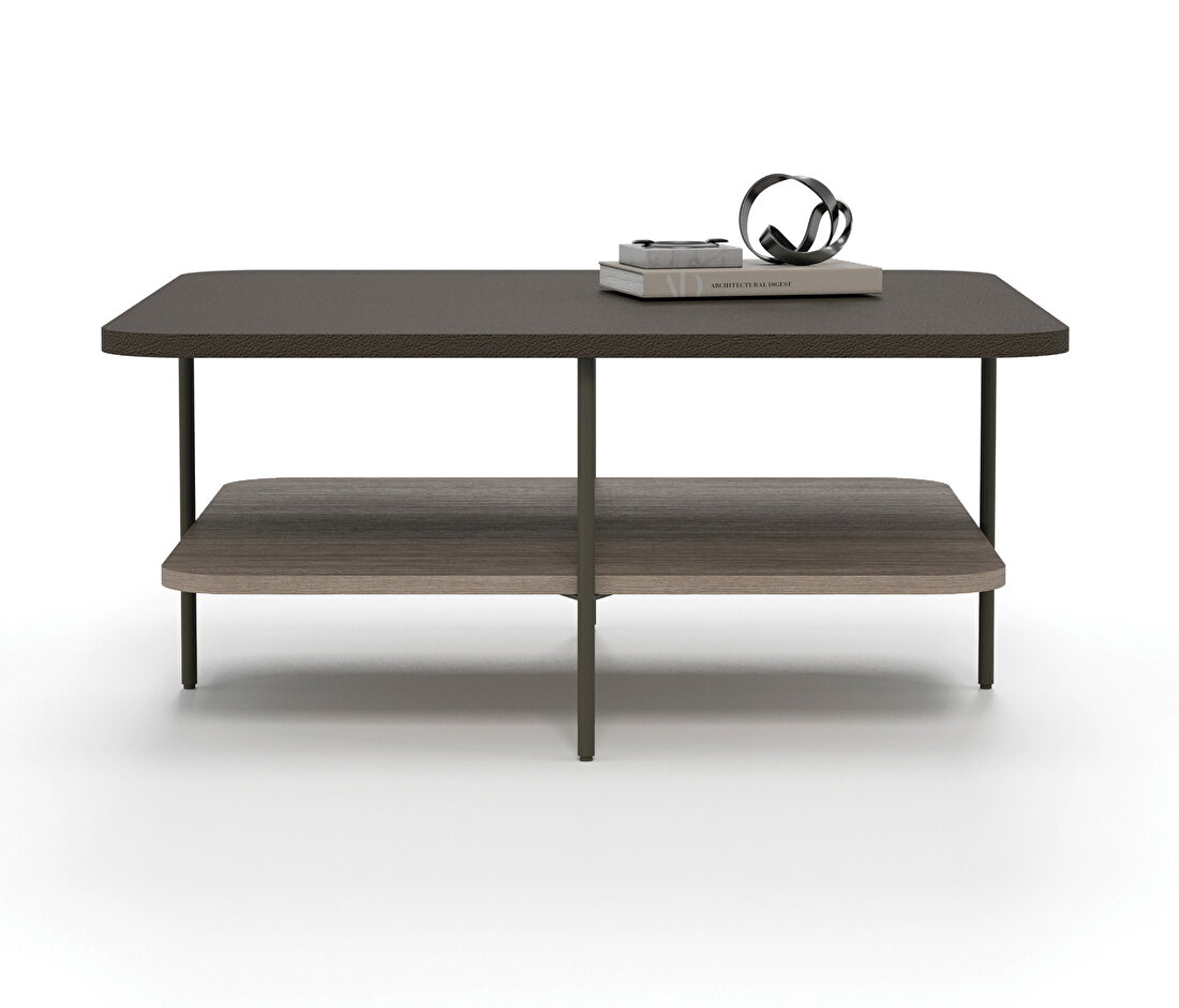 Varena Oak - Taupe Coffee Table