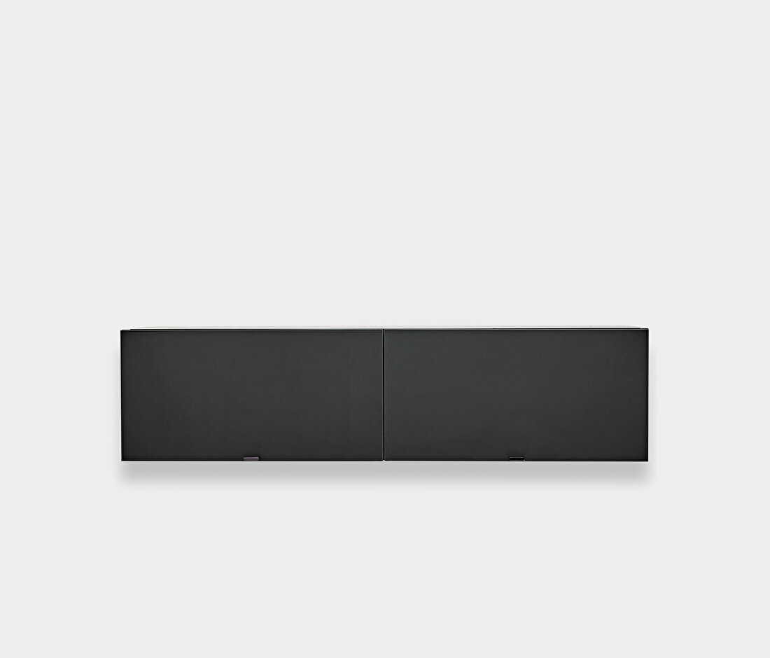 Legato 4 Drawer Standing TV Unit + Lift Door Top Module Black Color