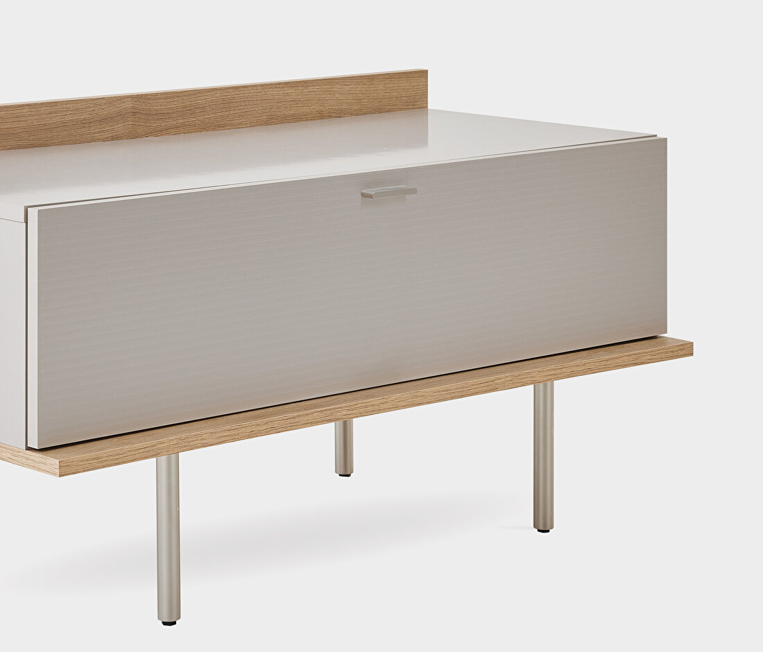 Cante Natural Oak - Beige TV Stand