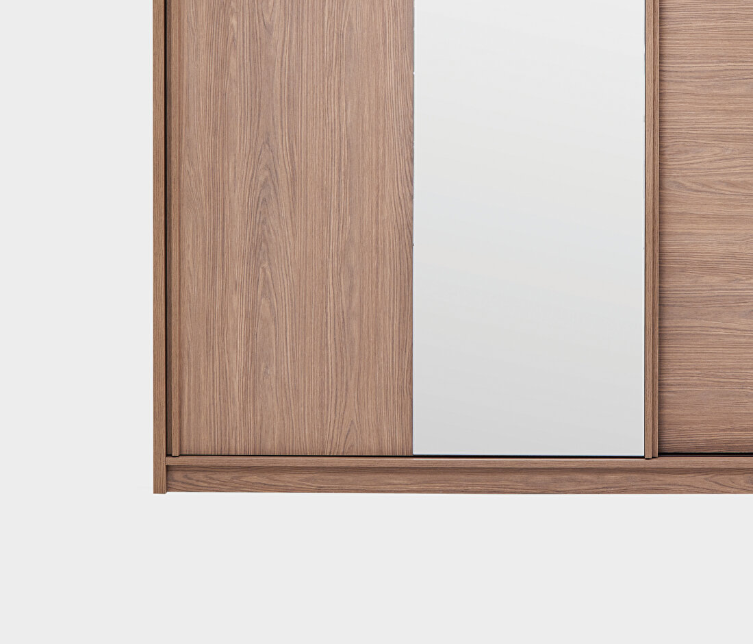 Paloma Walnut Wardrobe