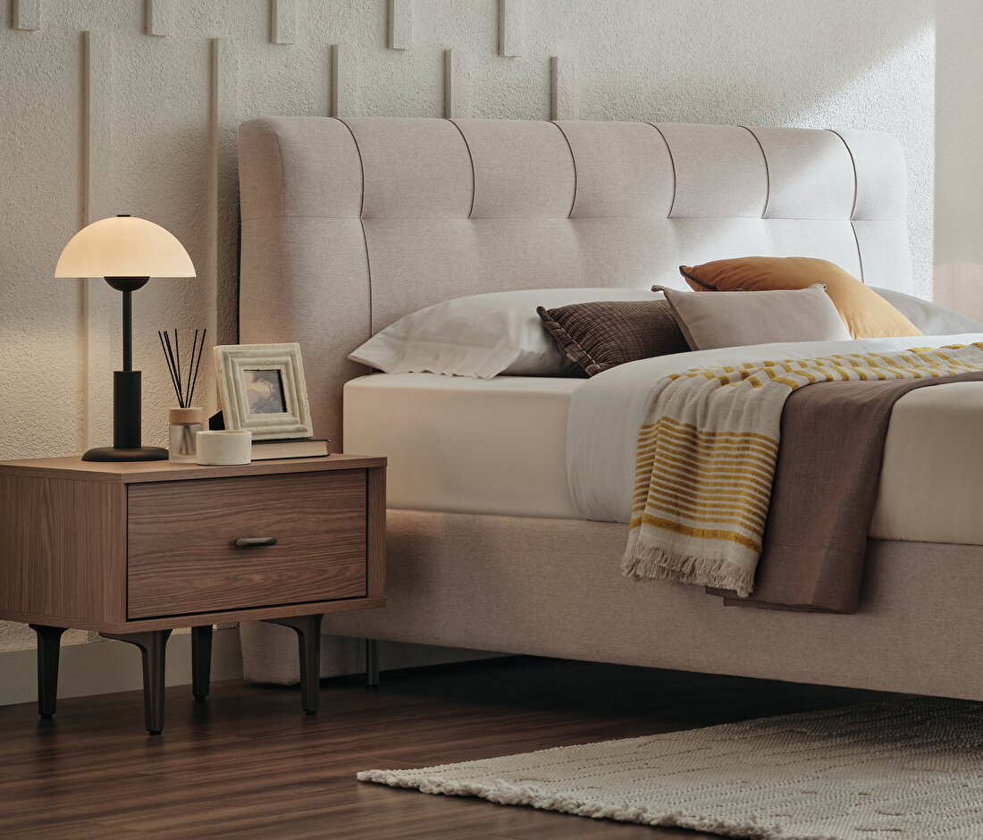Paloma Walnut Nightstand
