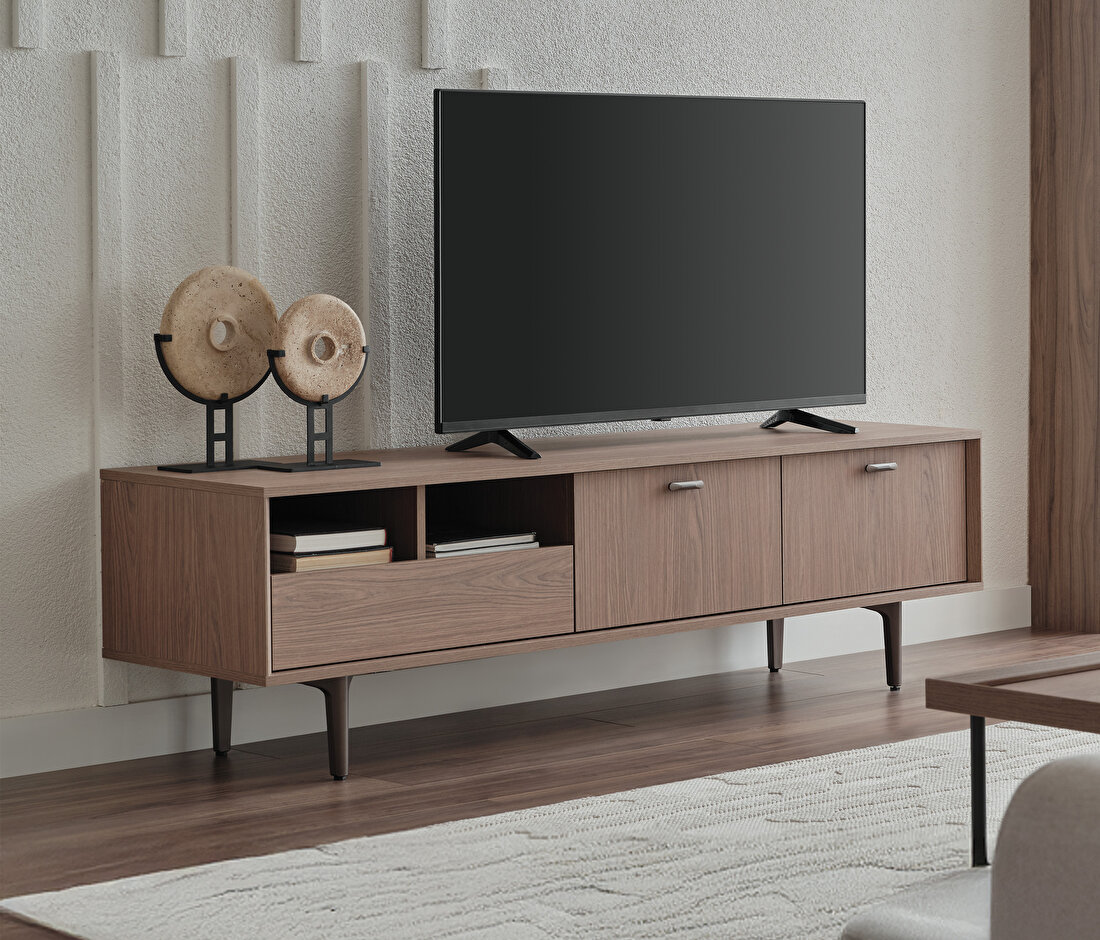 Paloma Walnut TV Stand