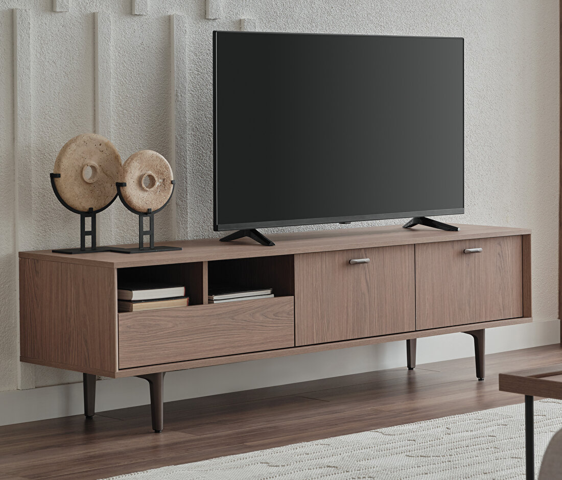 Paloma Walnut TV Stand