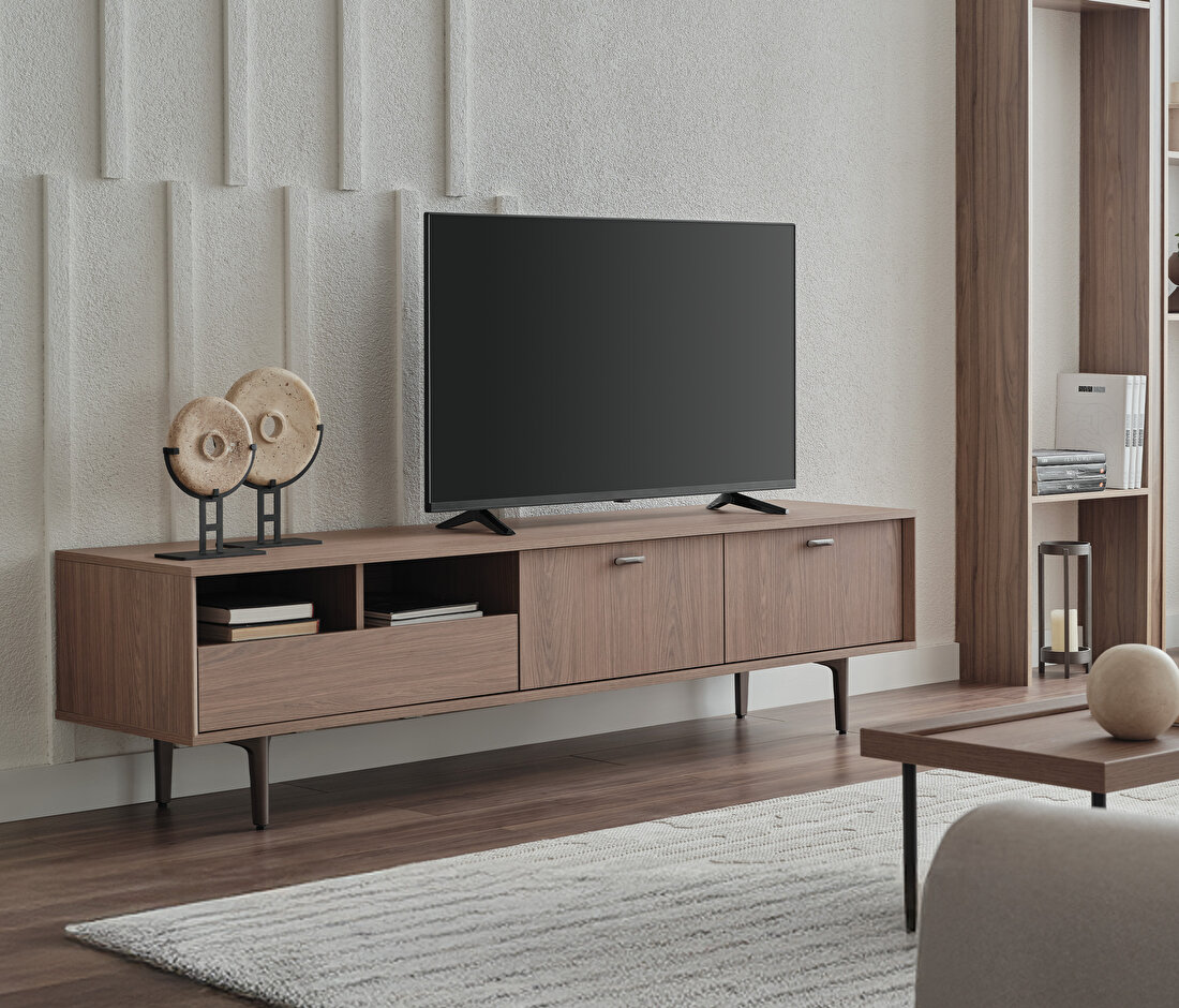 Paloma Walnut TV Stand