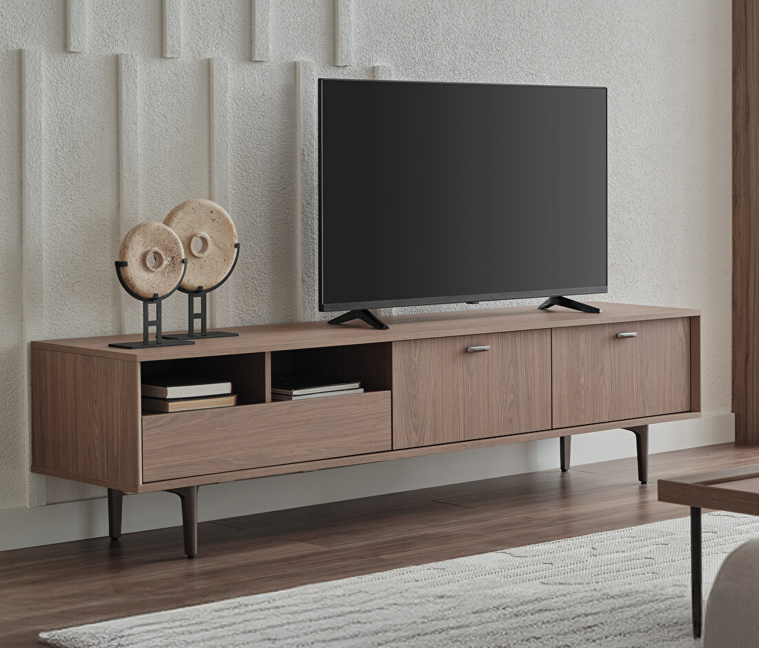 Paloma Walnut TV Stand