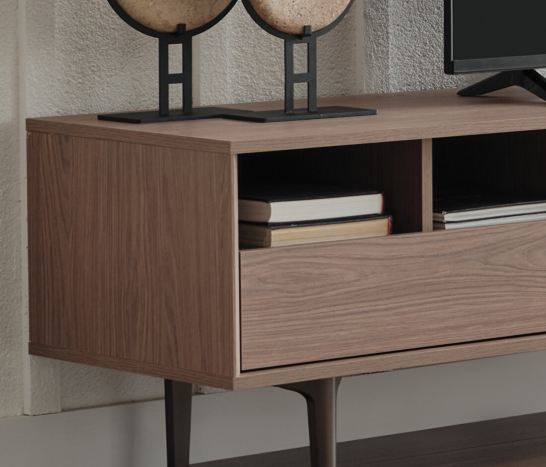 Paloma Walnut TV Stand